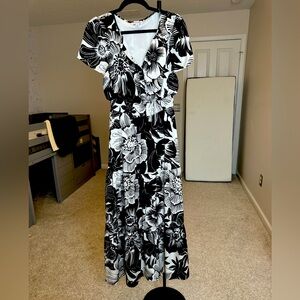 Tahari printed summer dress